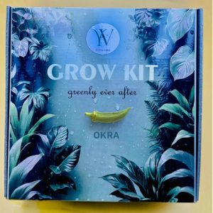 Ladies Finger Indie Grow Kit (Blue)